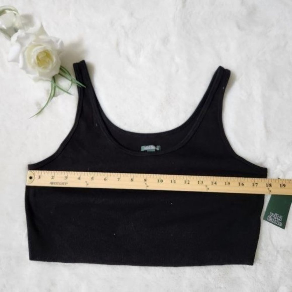 BUNDLE Wild Fable Black Cropped Tank Top XXL - Picture 6 of 16